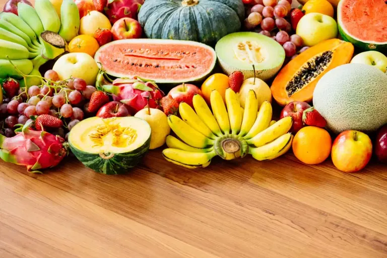 Fruits and vegetables